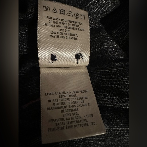 Maeve black floral longsleeve tops size L - Picture 10 of 10